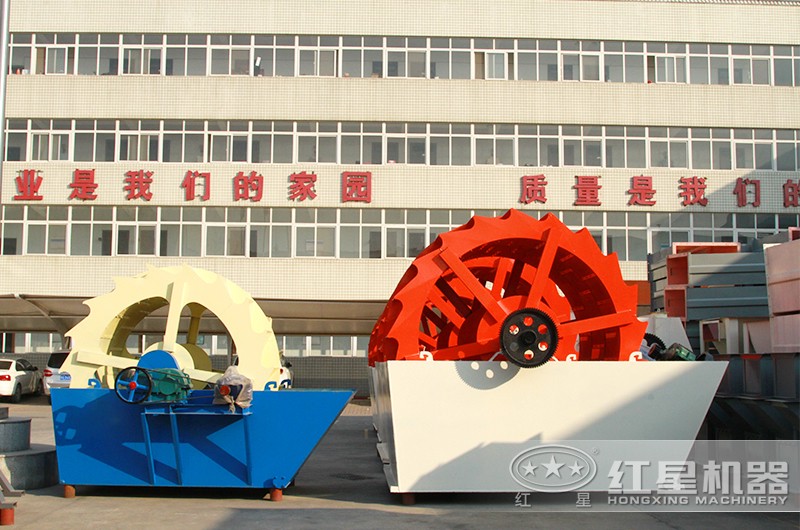 葉輪洗砂機，三輪斗，高產(chǎn)效能高，時產(chǎn)可達200噸