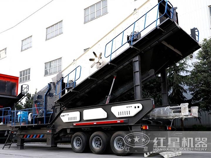 車載廢舊混凝于處理機(jī)--車載移動(dòng)反擊破，二段破碎環(huán)保