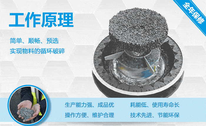 沖擊式制砂機(jī)破碎粒度均勻，粒形好看