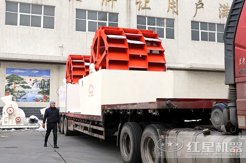 紅星洗砂機(jī)每天發(fā)往全國各地，免費(fèi)安裝服務(wù)到底 style=width:720px; 