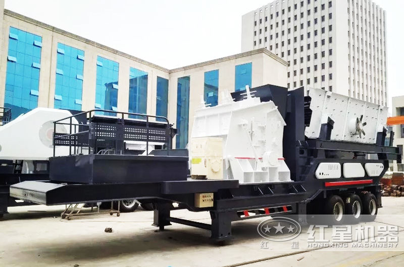 反擊破移動(dòng)破碎機(jī)具有整形效果，粒形好看