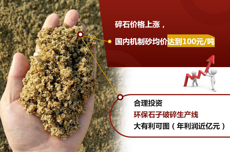 碎石價(jià)格上漲，石子廠利潤大
