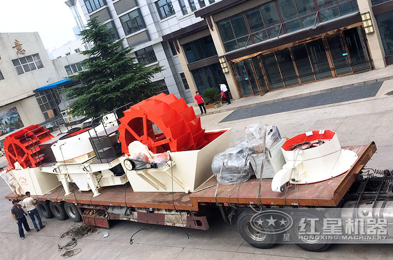 全套機制砂洗沙設(shè)備現(xiàn)貨，專車運輸并免費安裝